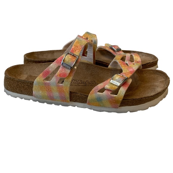 beaded birkenstock sandals